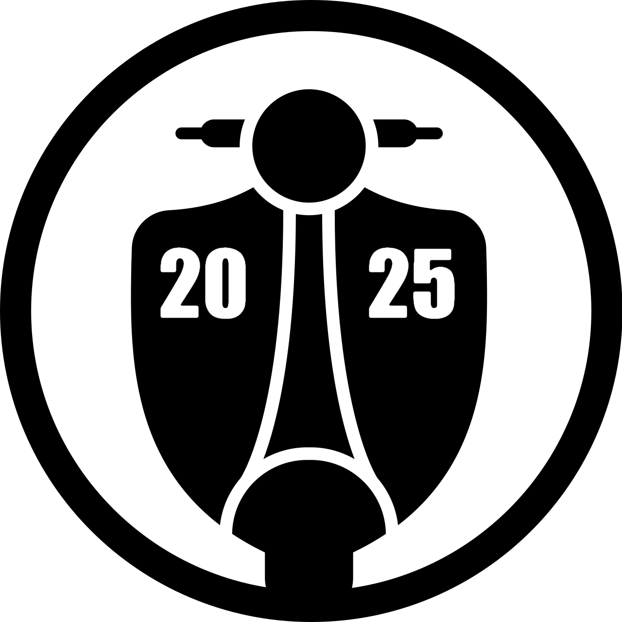 Vespafreunde-Schwarz-nur-Logo